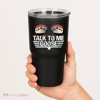 Talk To Me Goose Jet Fighter Sunglasses Tumbler thumb 2