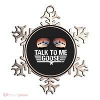 Talk To Me Goose Jet Fighter Sunglasses Ornament thumb 0
