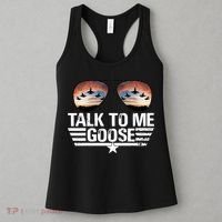Talk To Me Goose Jet Fighter Sunglasses Women's Tank Top thumb 3