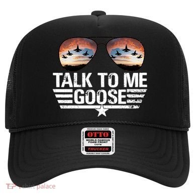 Talk To Me Goose Jet Fighter Sunglasses Hat
