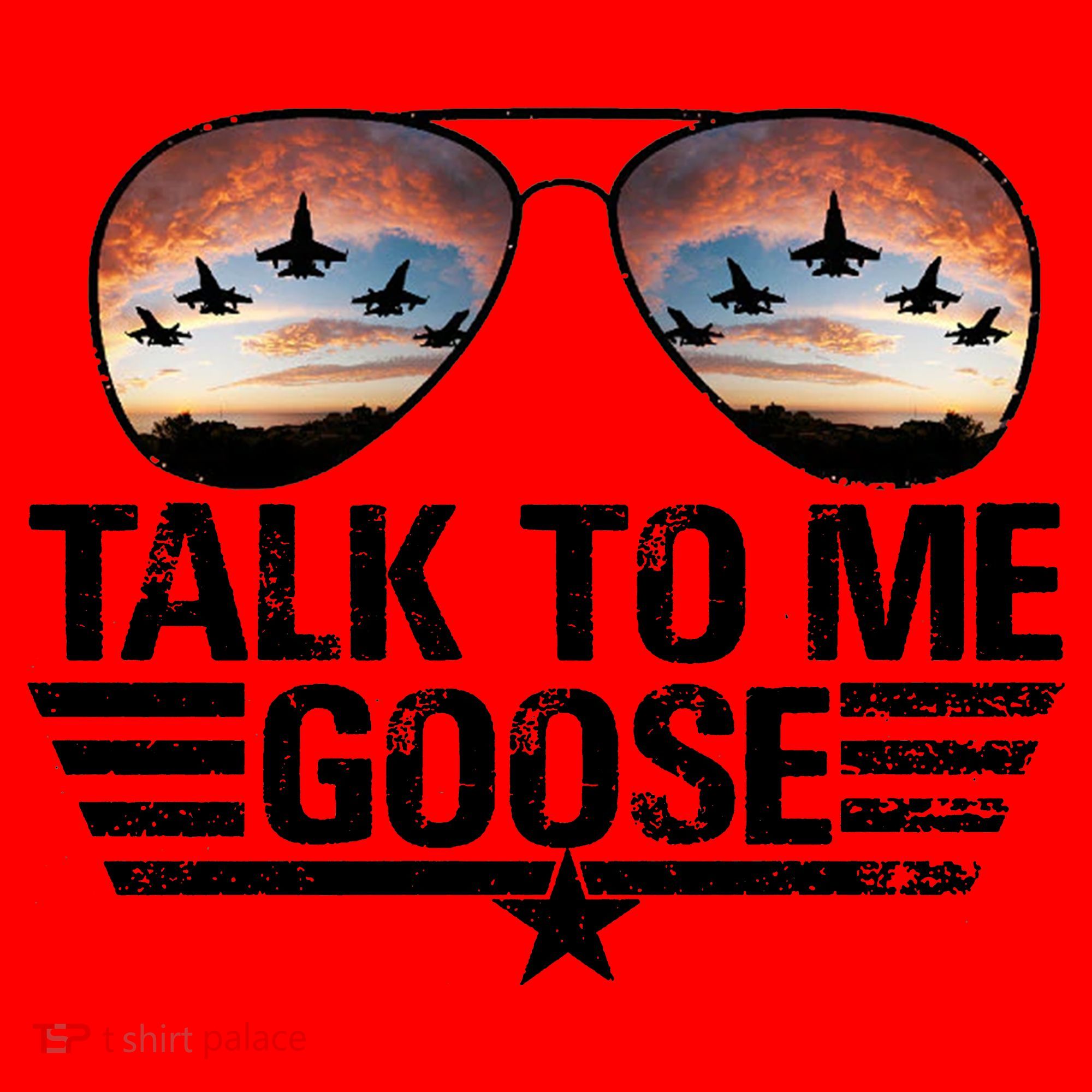 Talk To Me Goose Jet Fighter Sunglasses Santa Hat