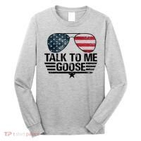 Talk To Me Goose USA Flag Sunglasses Long Sleeve Shirt thumb 0
