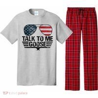 Talk To Me Goose USA Flag Sunglasses Pajama Set thumb 0