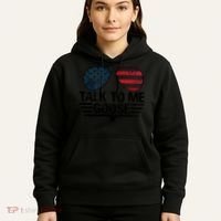 Talk To Me Goose USA Flag Sunglasses Hoodie thumb 5