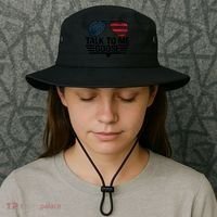 Talk To Me Goose USA Flag Sunglasses Bucket Hat thumb 3