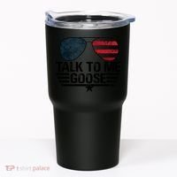 Talk To Me Goose USA Flag Sunglasses Tumbler thumb 0