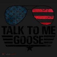 Talk To Me Goose USA Flag Sunglasses Women's Tank Top thumb 5