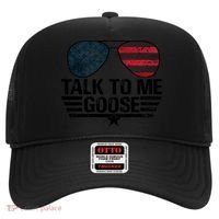 Talk To Me Goose USA Flag Sunglasses Hat thumb 0