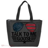 Talk To Me Goose USA Flag Sunglasses Tote Bag thumb 0