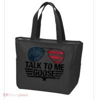 Talk To Me Goose USA Flag Sunglasses Tote Bag thumb 3