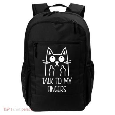 Talk To My Fingers Backpack