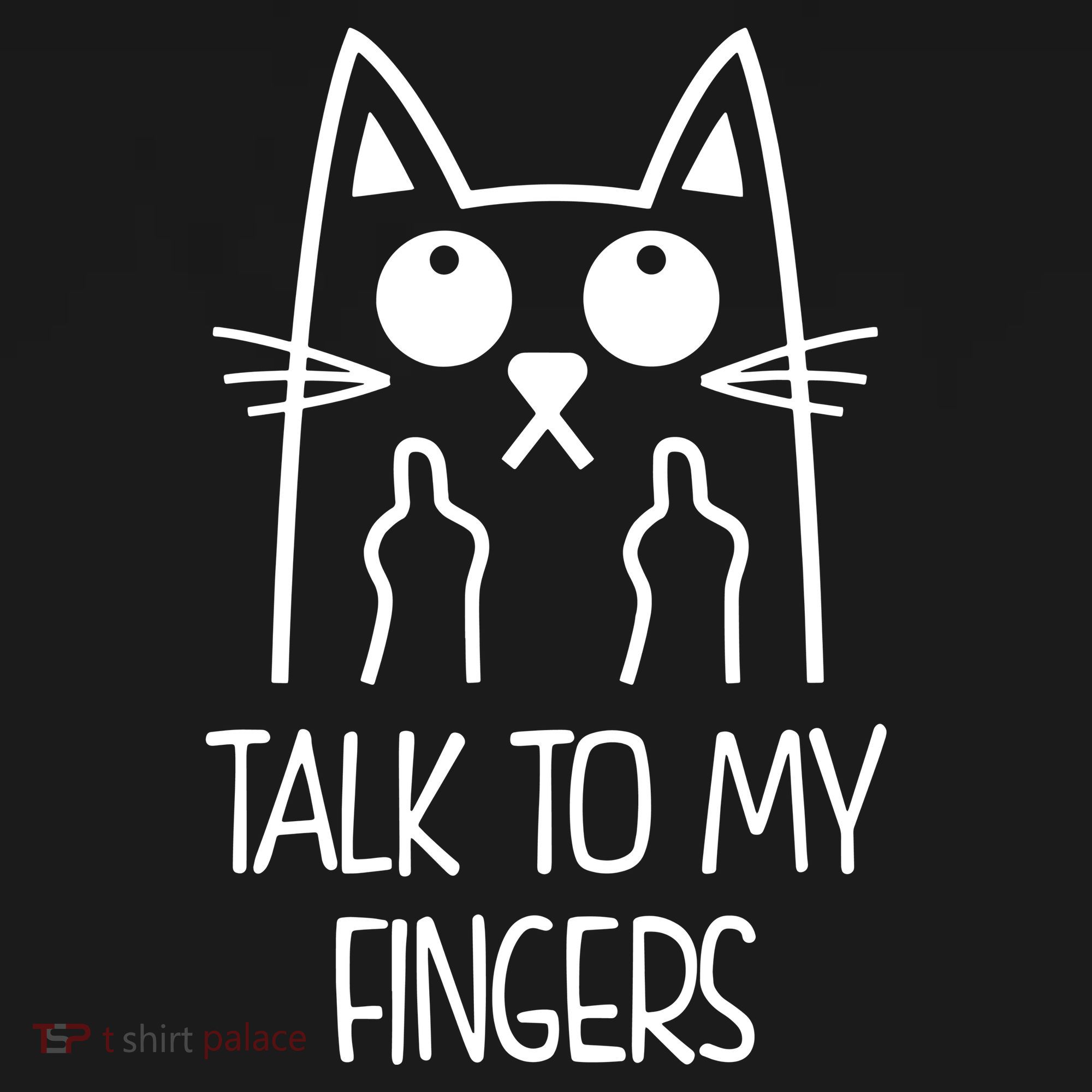 Talk To My Fingers Ornament