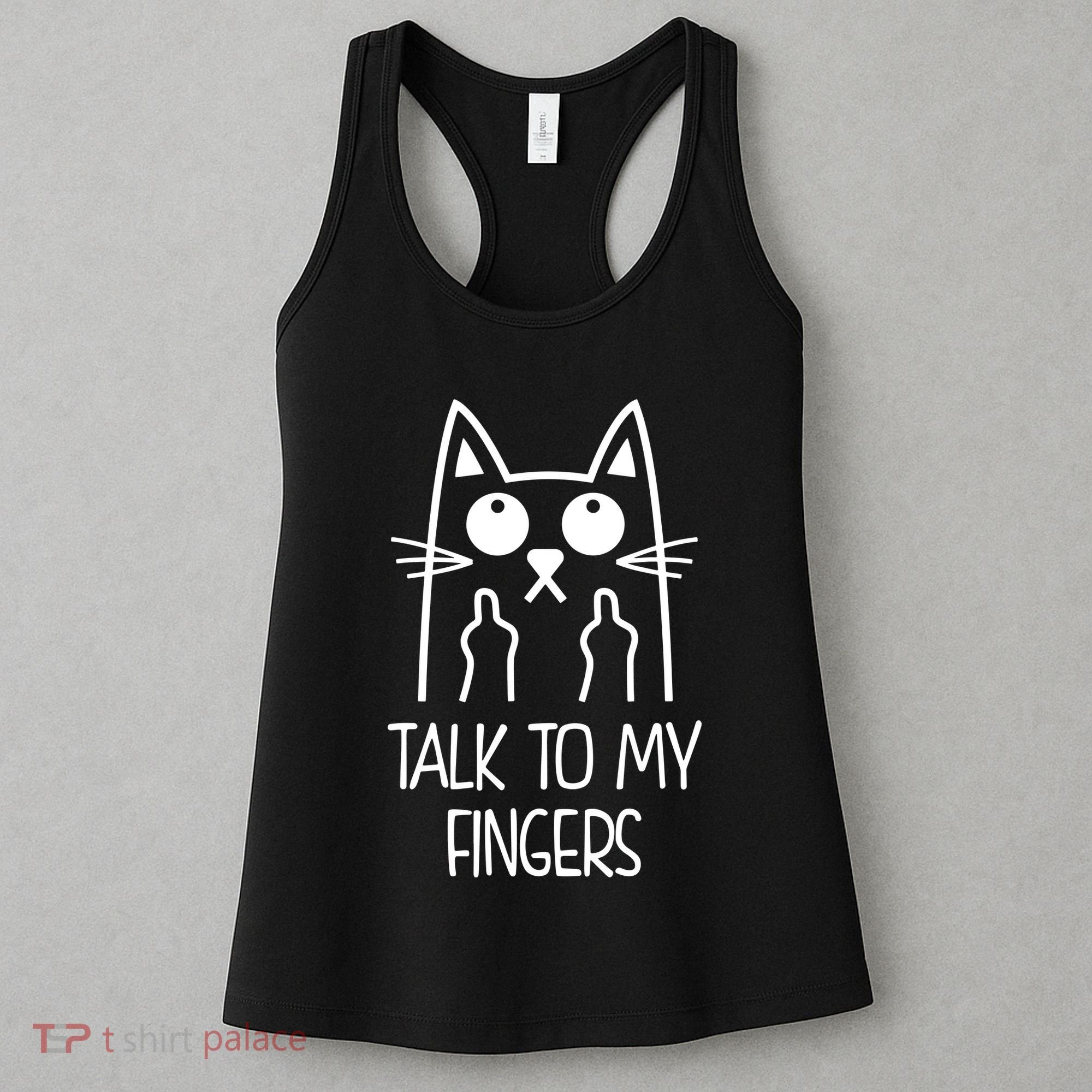 Talk To My Fingers Women's Tank Top