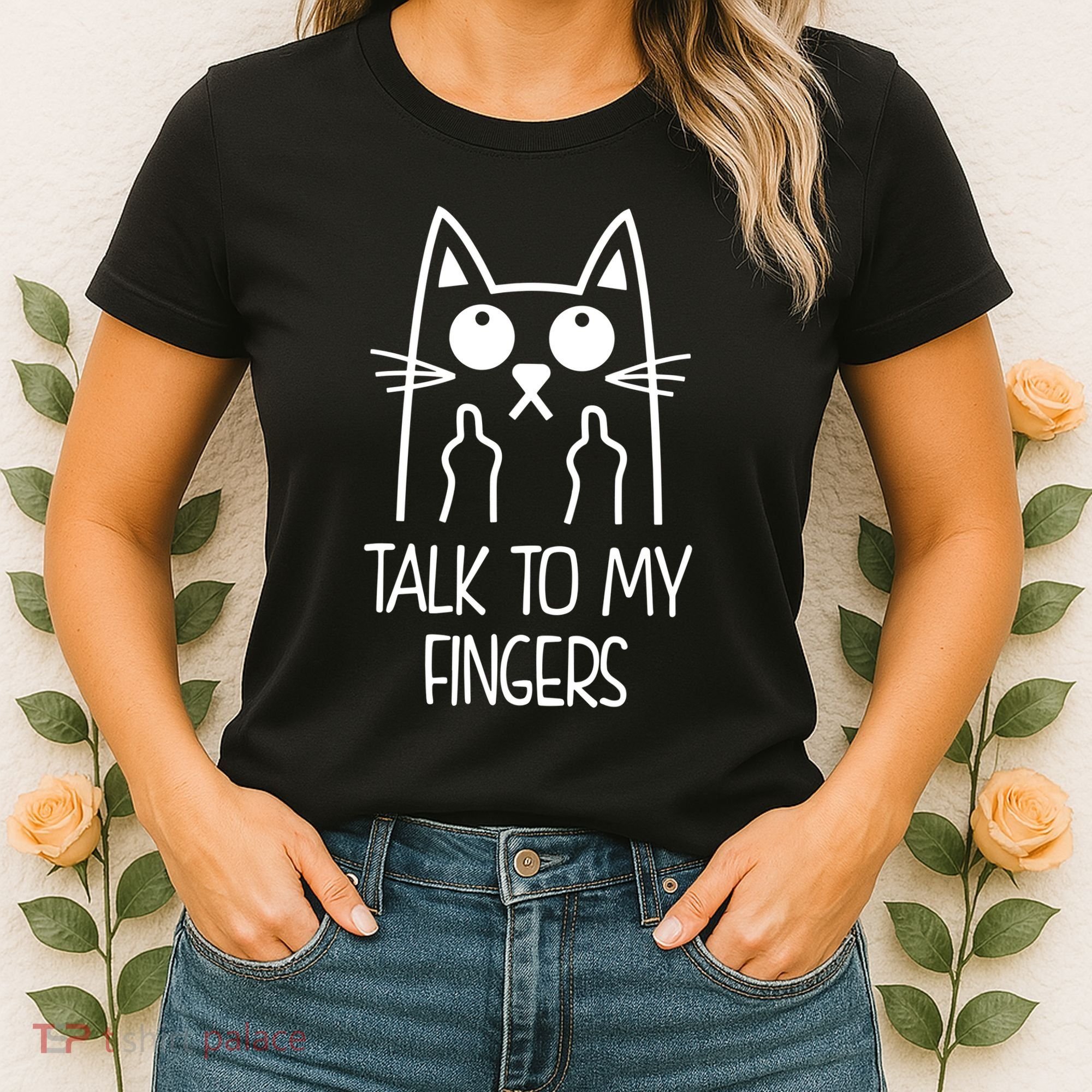 Talk To My Fingers Women's T-Shirt
