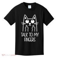 Talk To My Fingers Kids T-Shirt thumb 0
