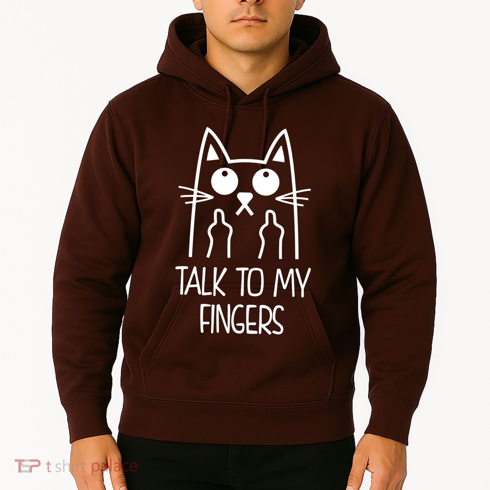 Talk To My Fingers Hoodie
