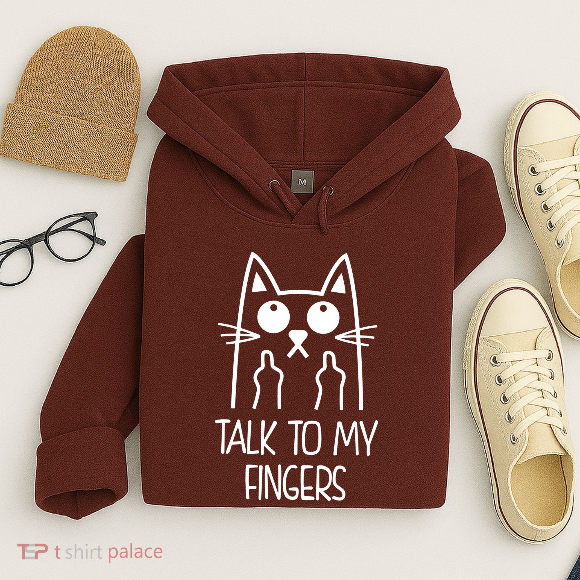 Talk To My Fingers Hoodie