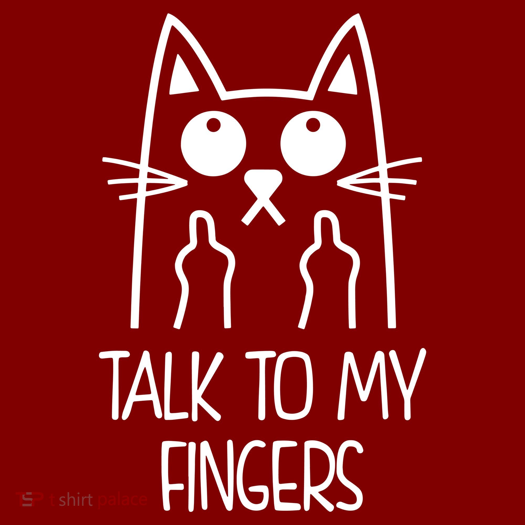 Talk To My Fingers Mousepad