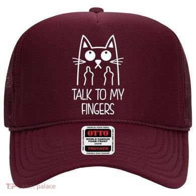 Talk To My Fingers Hat