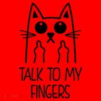 Talk To My Fingers Santa Hat thumb 1