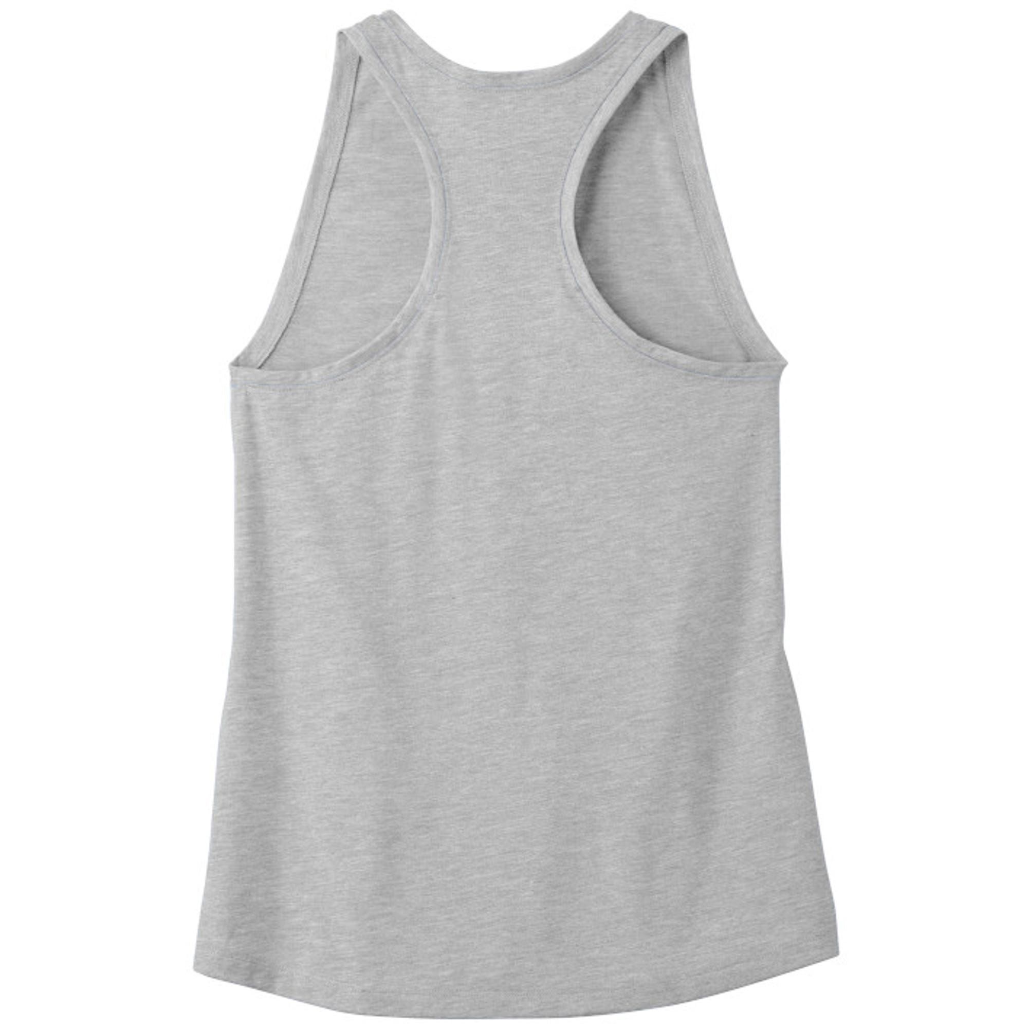 That’S That Me Espresso Espresso Martini Blue Bow Ladies PosiCharge Tri-Blend Wicking Tank