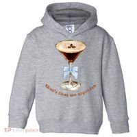 That’S That Me Espresso Espresso Martini Blue Bow Toddler Hoodie thumb 0