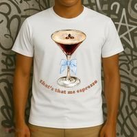 That’S That Me Espresso Espresso Martini Blue Bow T-Shirt thumb 3