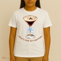 That’S That Me Espresso Espresso Martini Blue Bow T-Shirt thumb 4