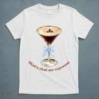 That’S That Me Espresso Espresso Martini Blue Bow T-Shirt thumb 5