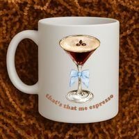 That’S That Me Espresso Espresso Martini Blue Bow Coffee Mug thumb 2
