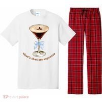 That’S That Me Espresso Espresso Martini Blue Bow Pajama Set thumb 0