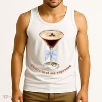 That’S That Me Espresso Espresso Martini Blue Bow Tank Top thumb 3