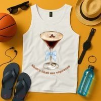 That’S That Me Espresso Espresso Martini Blue Bow Tank Top thumb 4