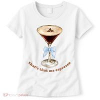 That’S That Me Espresso Espresso Martini Blue Bow Women's T-Shirt thumb 0