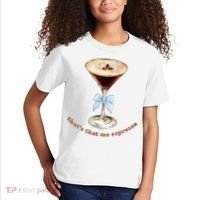 That’S That Me Espresso Espresso Martini Blue Bow Kids T-Shirt thumb 2