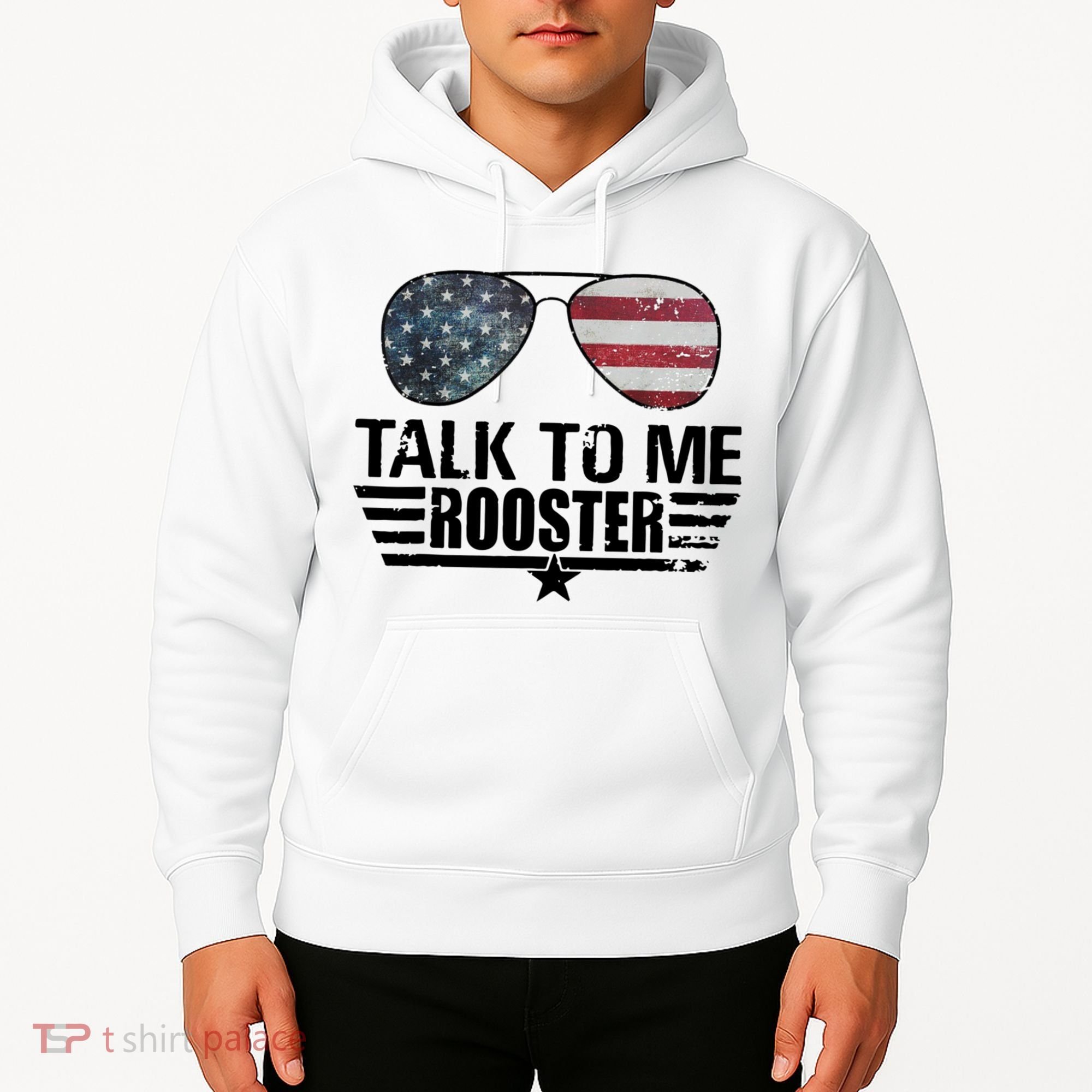 Talk To Me Rooster Funny. Hoodie