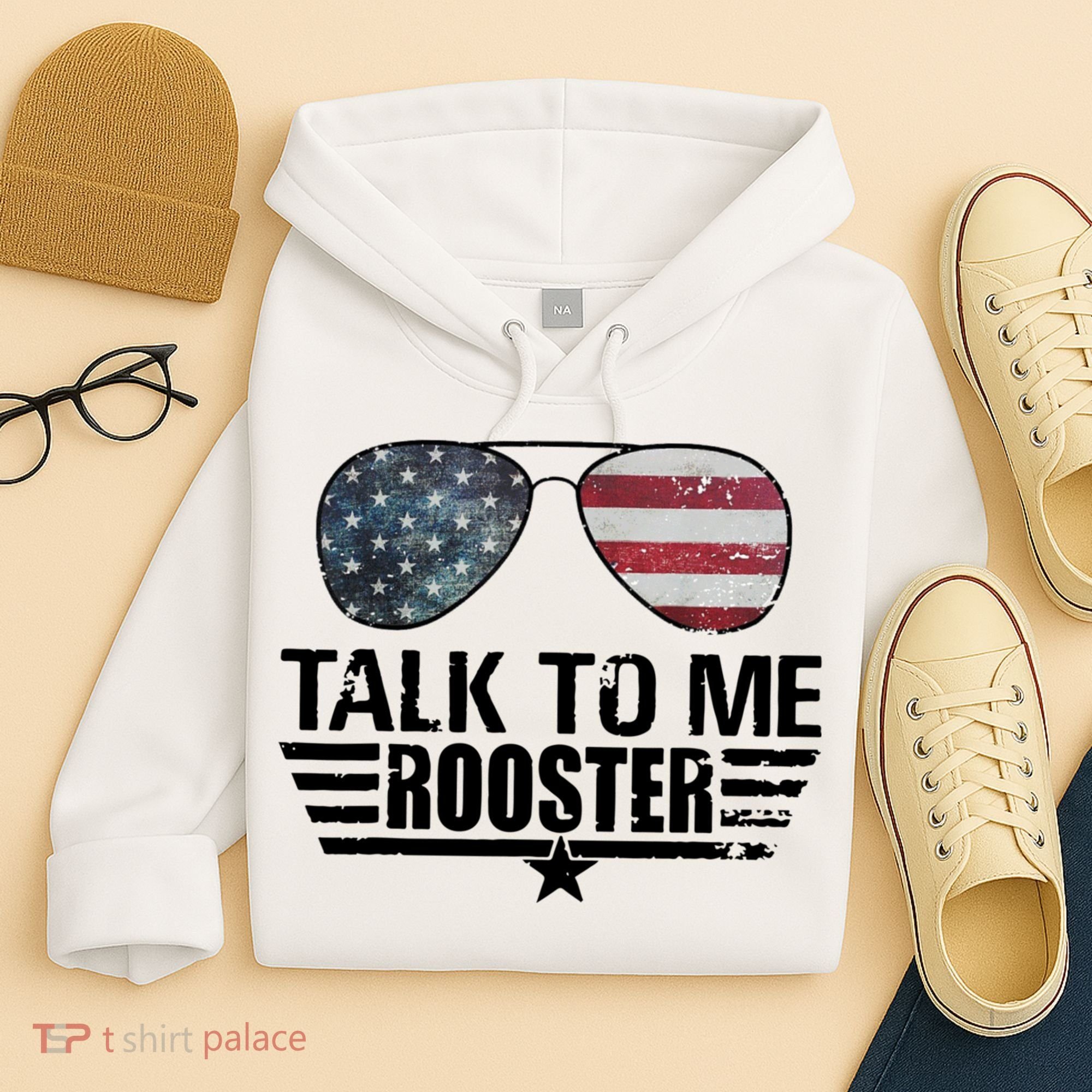 Talk To Me Rooster Funny. Hoodie