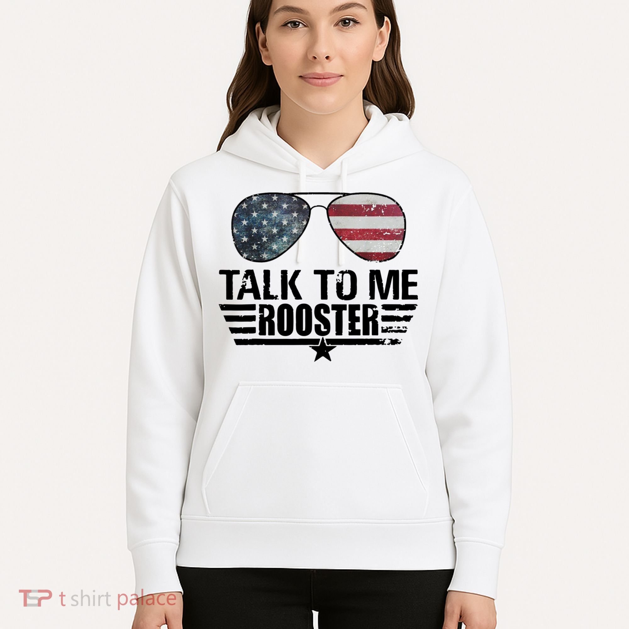Talk To Me Rooster Funny. Hoodie