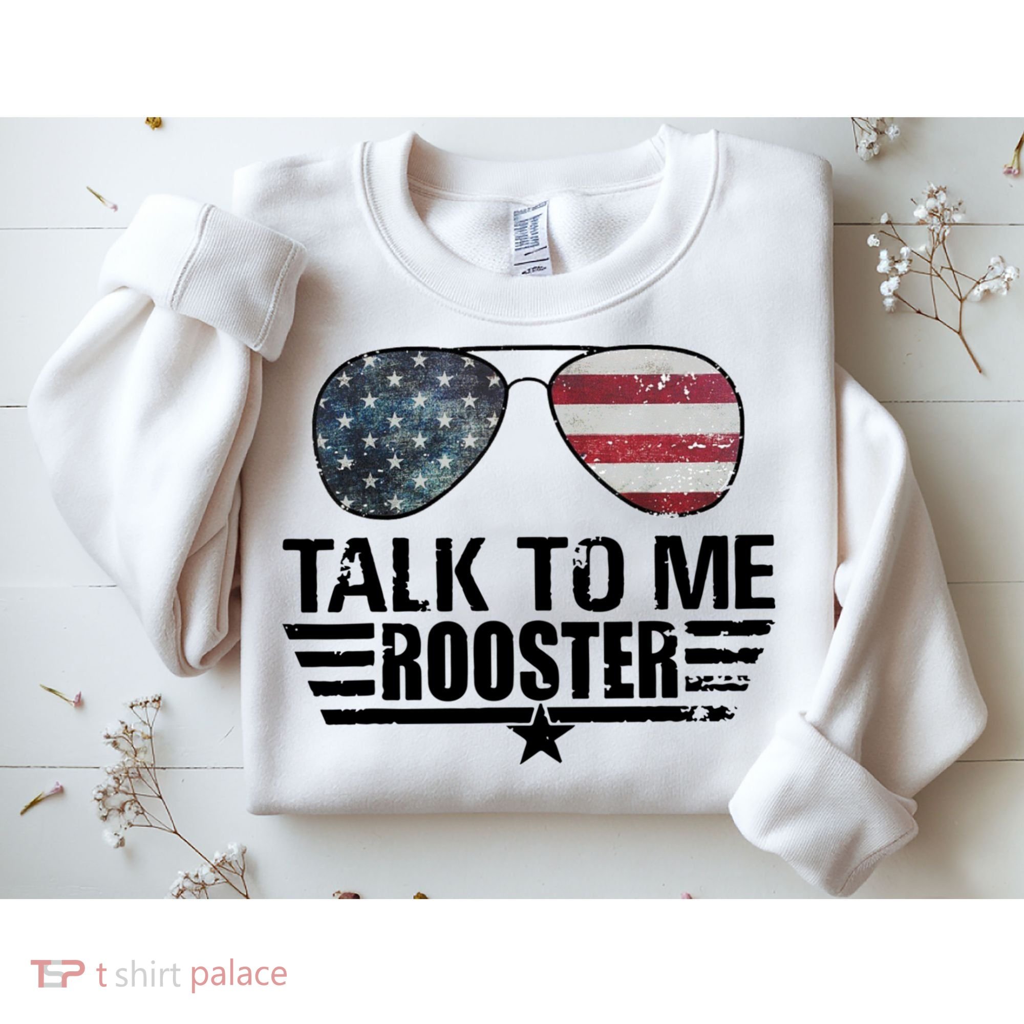 Talk To Me Rooster Funny. Sweatshirt