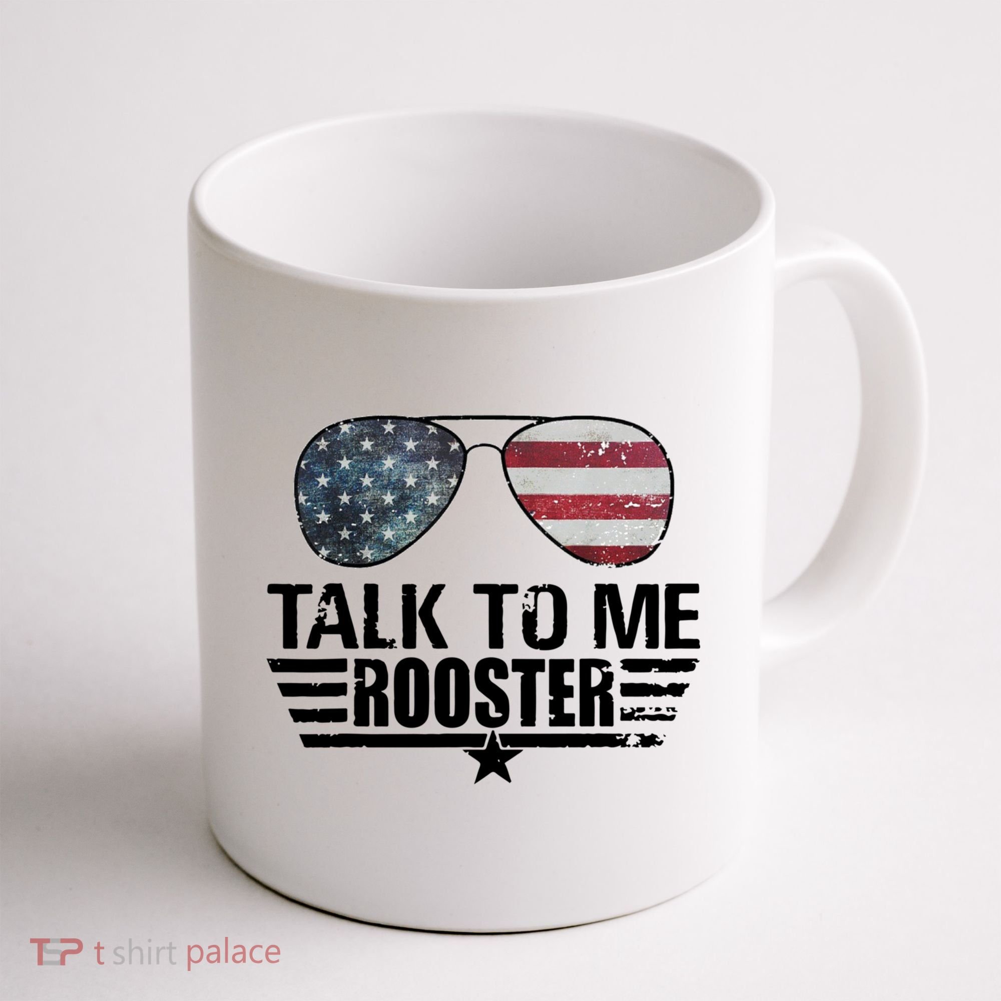 Talk To Me Rooster Funny. Coffee Mug