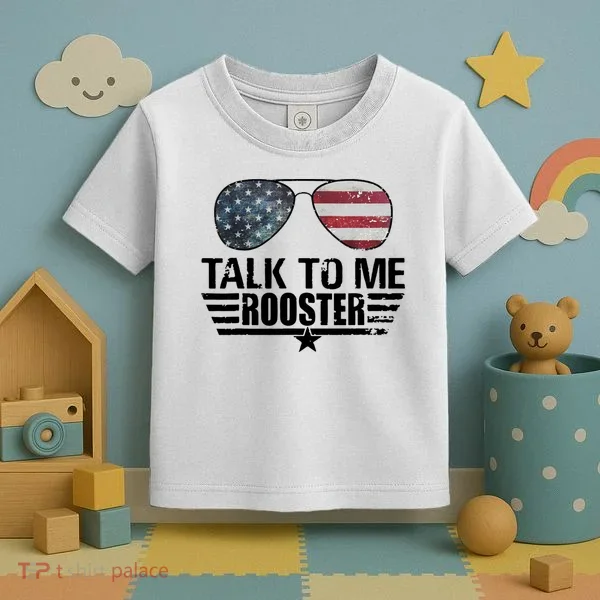 Talk To Me Rooster Funny. Toddler T-Shirt
