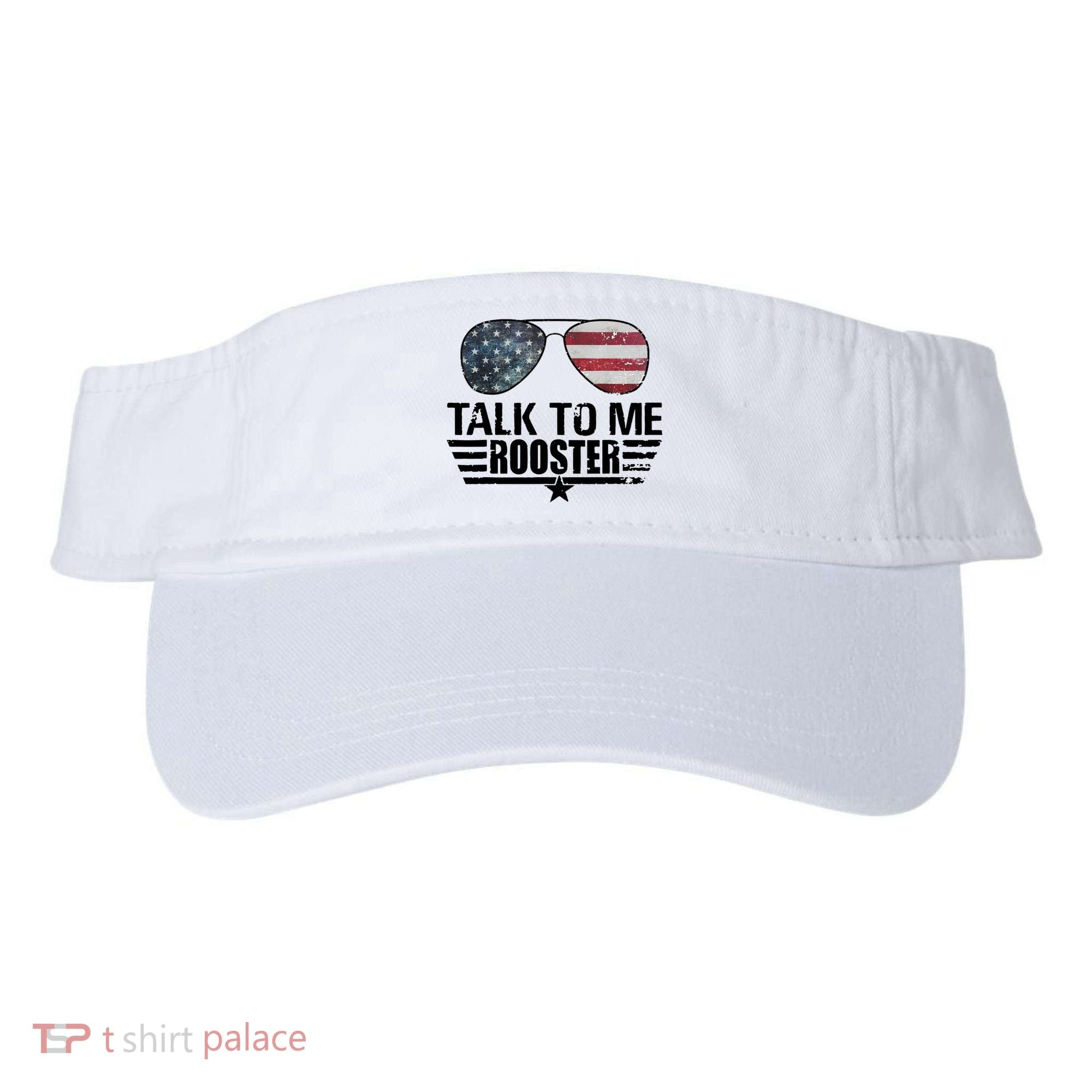Talk To Me Rooster Funny. Visor