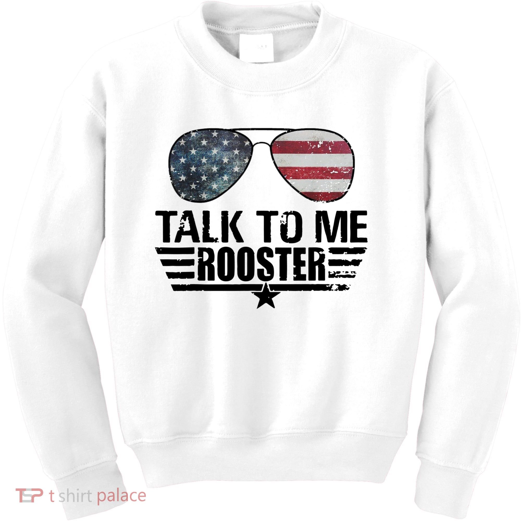 Talk To Me Rooster Funny. Kids Sweatshirt