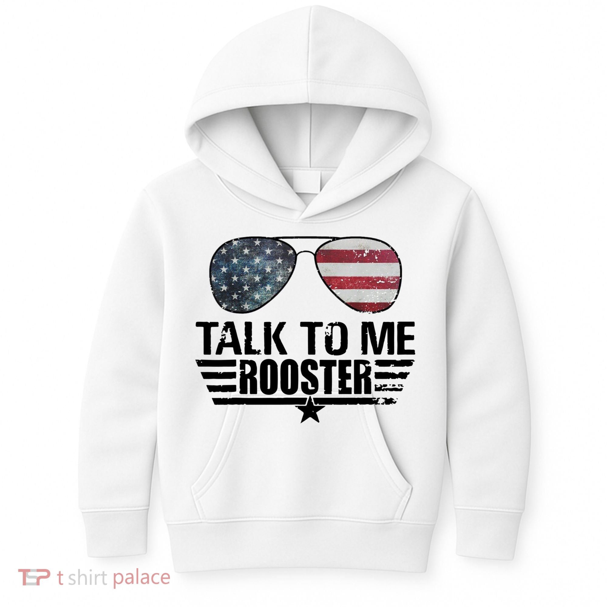 Talk To Me Rooster Funny. Kids Hoodie