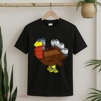 Tukey Thanksgiving Master Builder Block Brick Building T-Shirt thumb 2
