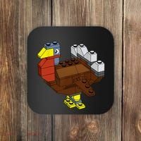 Tukey Thanksgiving Master Builder Block Brick Building Coaster thumb 0