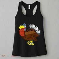 Tukey Thanksgiving Master Builder Block Brick Building Women's Tank Top thumb 3