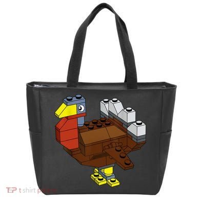Tukey Thanksgiving Master Builder Block Brick Building Tote Bag