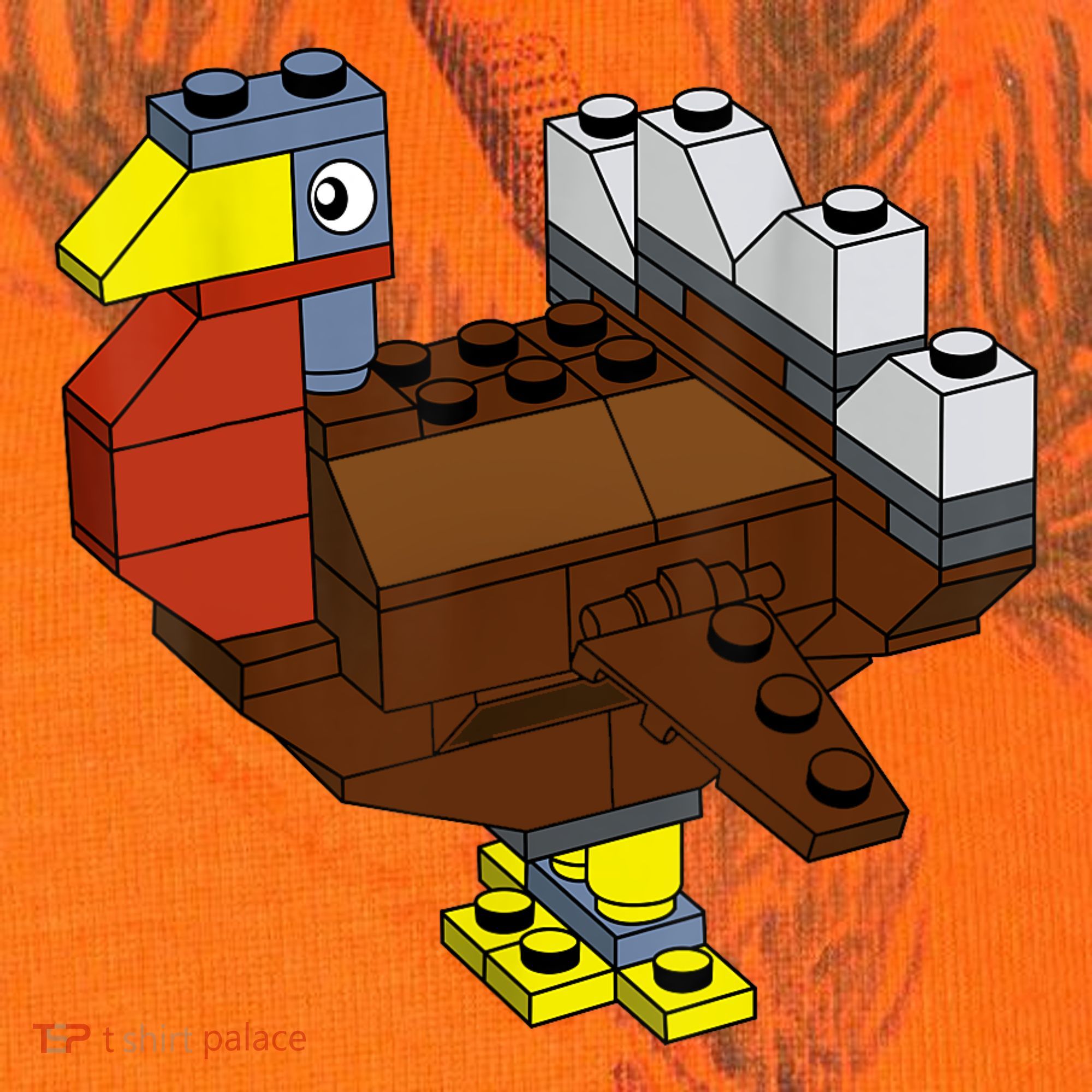 Tukey Thanksgiving Master Builder Block Brick Building Kati Licensed 12" Camo Cuffed Beanie