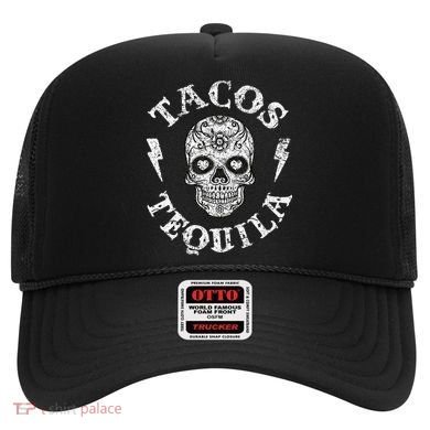 Tacos & Tequila Mexican Food Drinking Hat